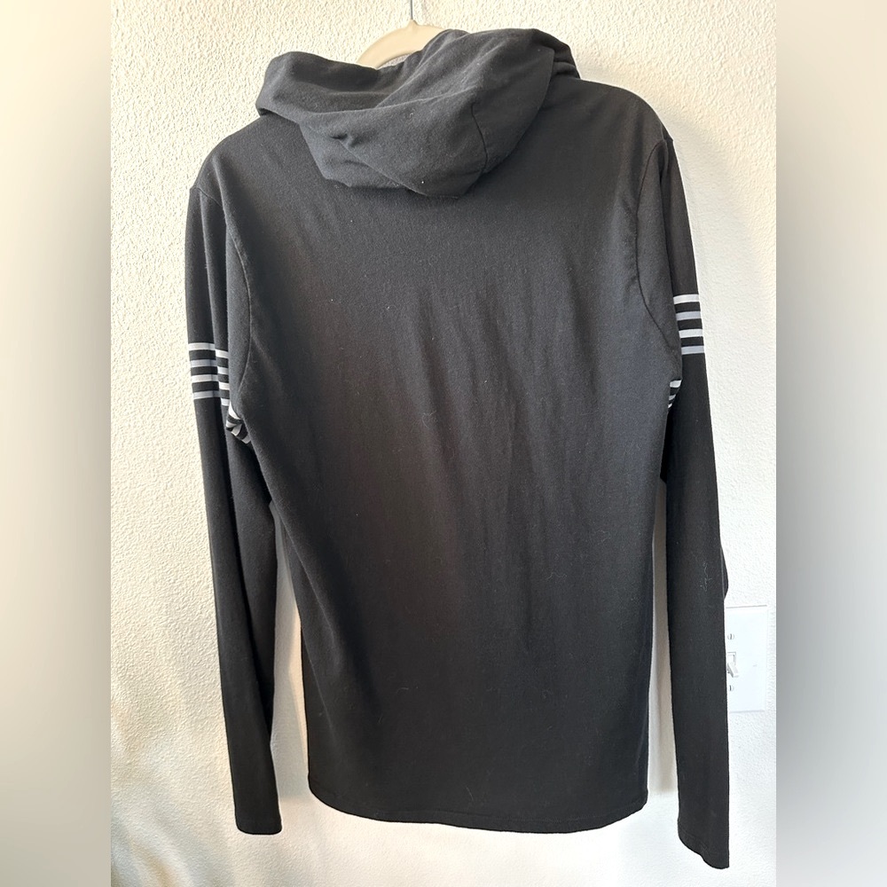 Hurley Black Men's Hooded Tee - Picture 4 of 10